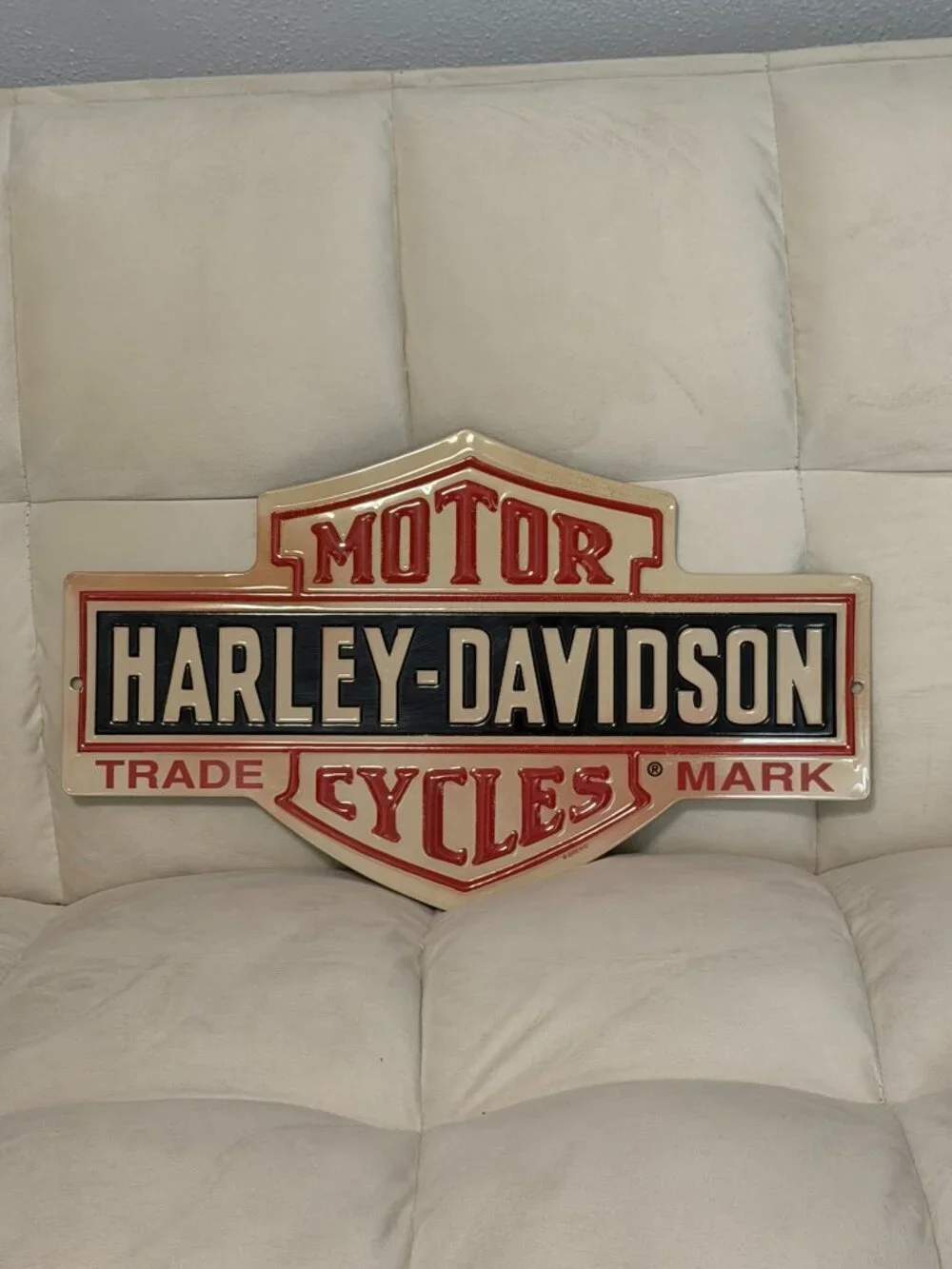 Harley-Davidson Bar & Shield Metal Sign Ande Rooney 2012 Vintage Style